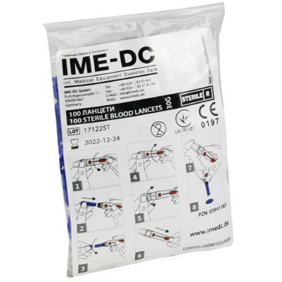 Ланцети IME-DC 1 100шт.